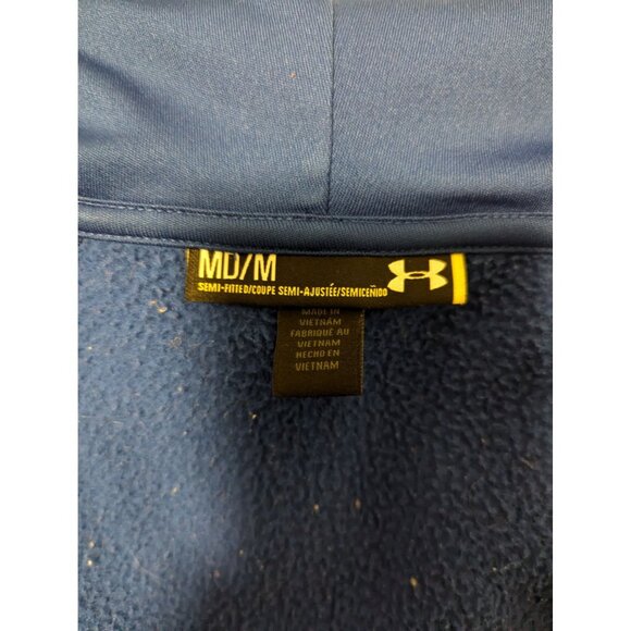 Under Armour Womens Medium Full Zip Hooded Athleisure Sweater - Picture 3 of 4